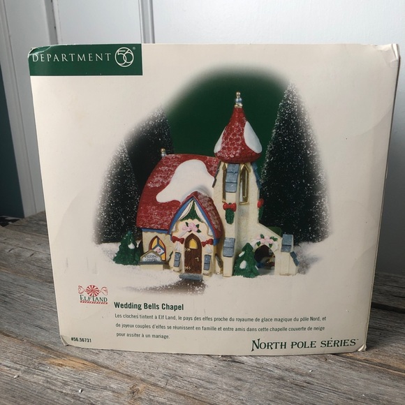 Department 56 NorthPole Series WeddingBells Chapel